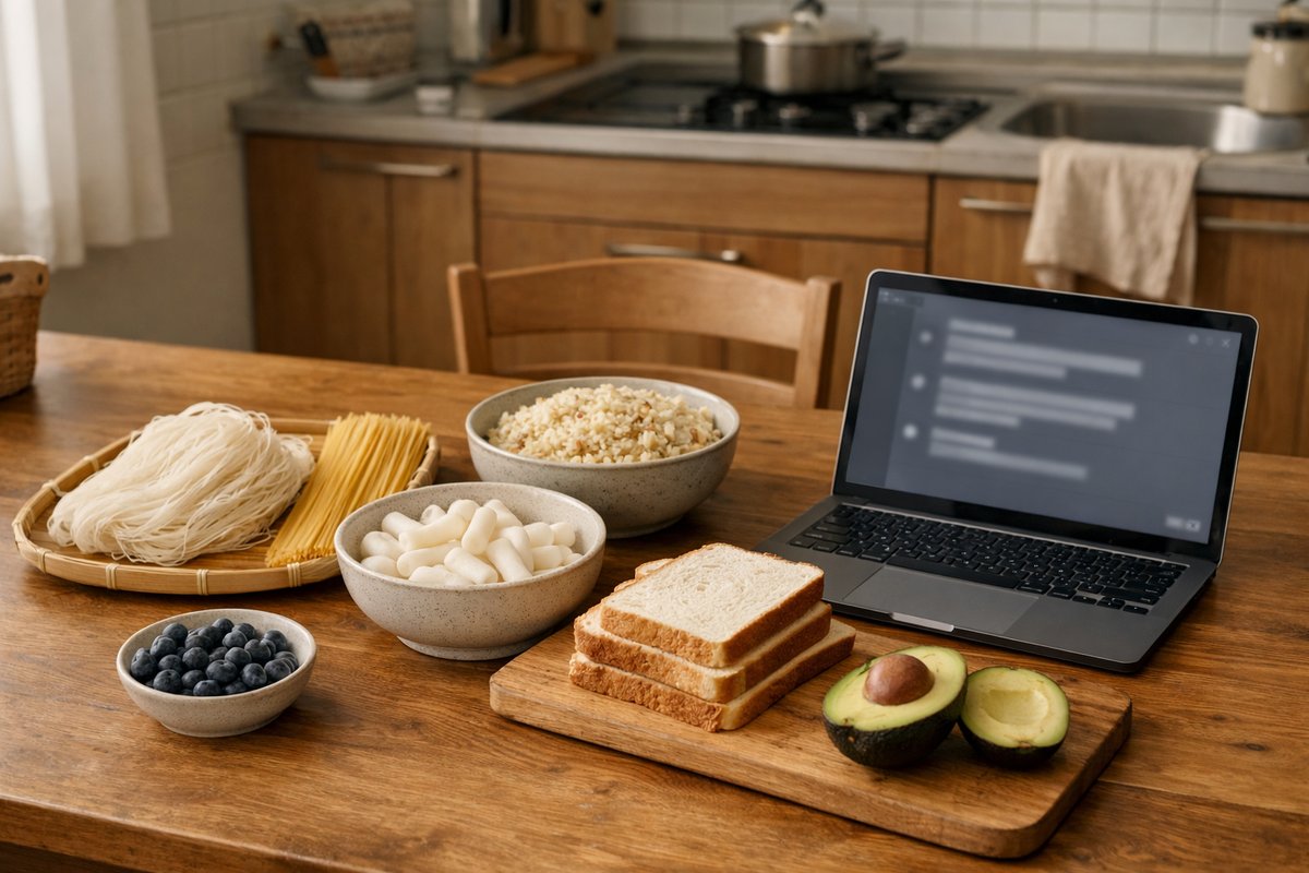 메뉴보다 재고가 먼저다: 집에 있는 재료로 AI 식단 실험을 해봤다